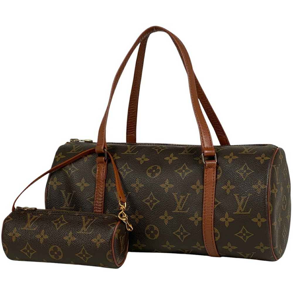 Louis Vuitton Papillon Barrel Bag Monogram Brown